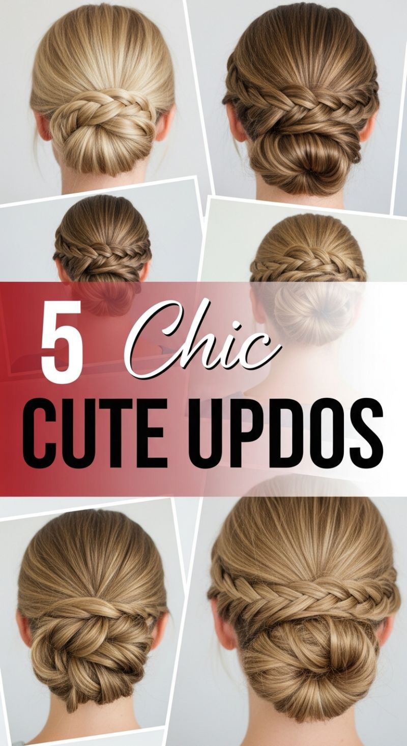 5 Chic Cute Updos