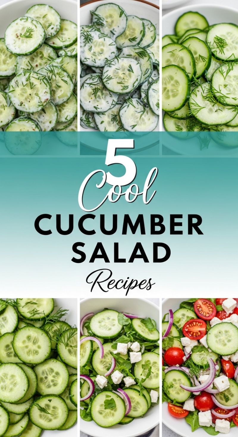 5 Cool Cucumber Salad Recipes for Keto and Macro Goals