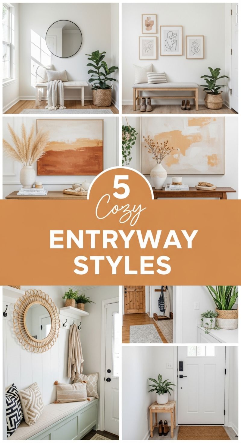 5 Cozy Entryway Styles