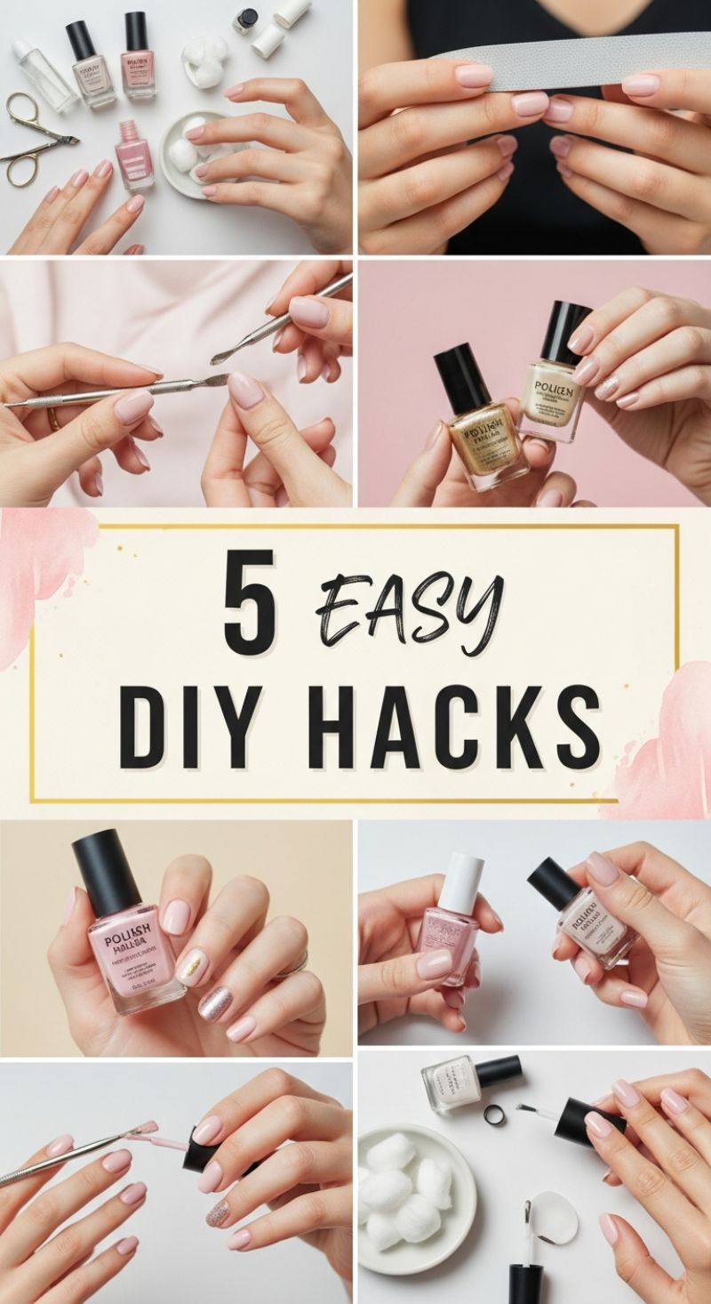 5 Easy DIY Hacks for Perfect At-Home Manicure Prep