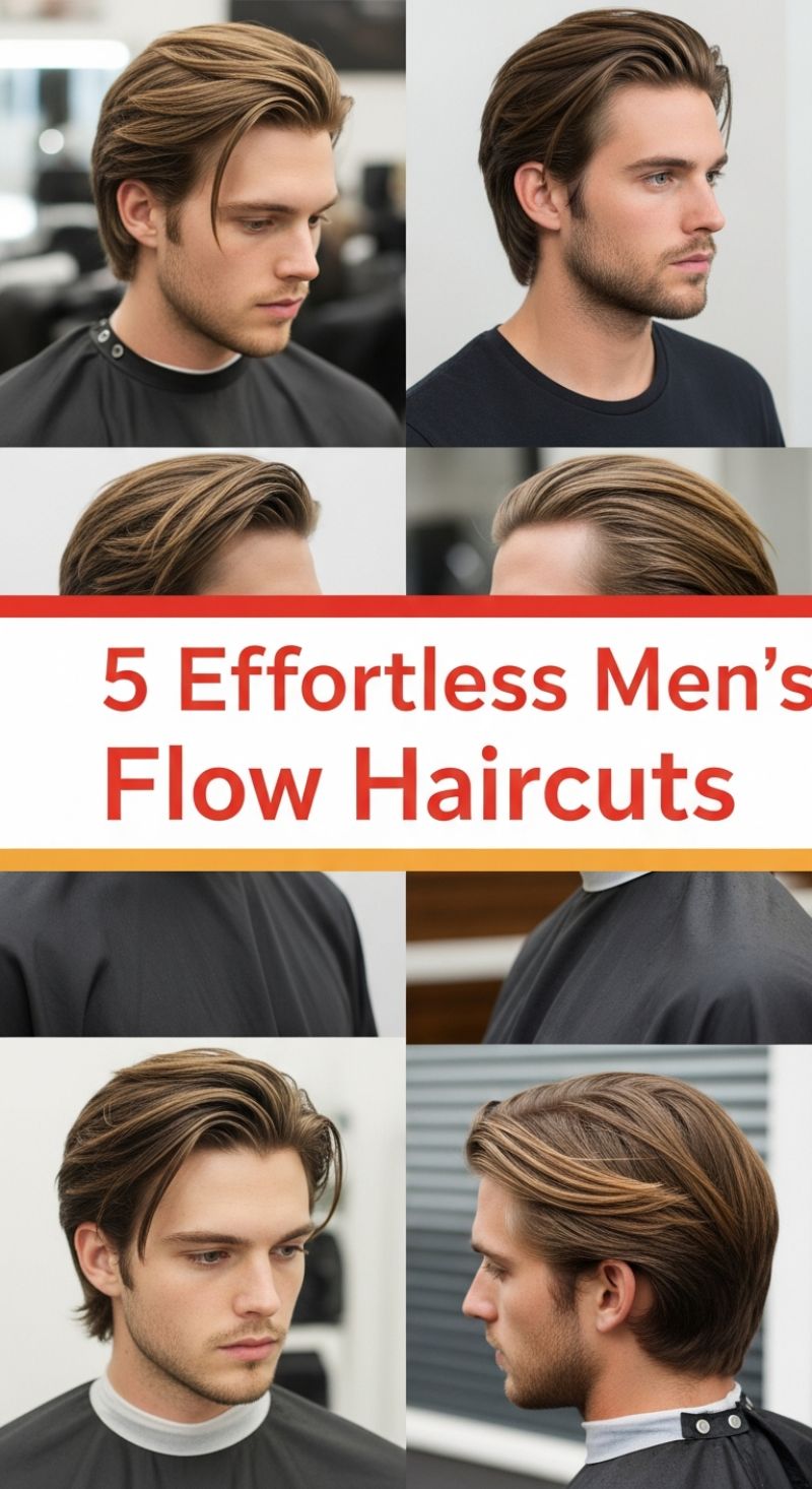 5 Effortless Men's Flow Haircuts