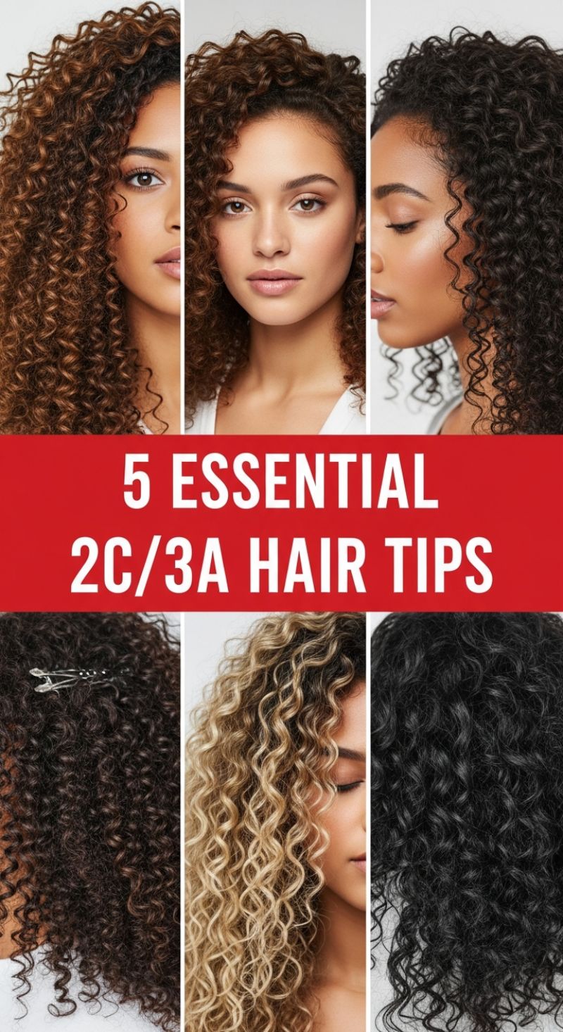 5 Essential 2C/3A Hair Tips