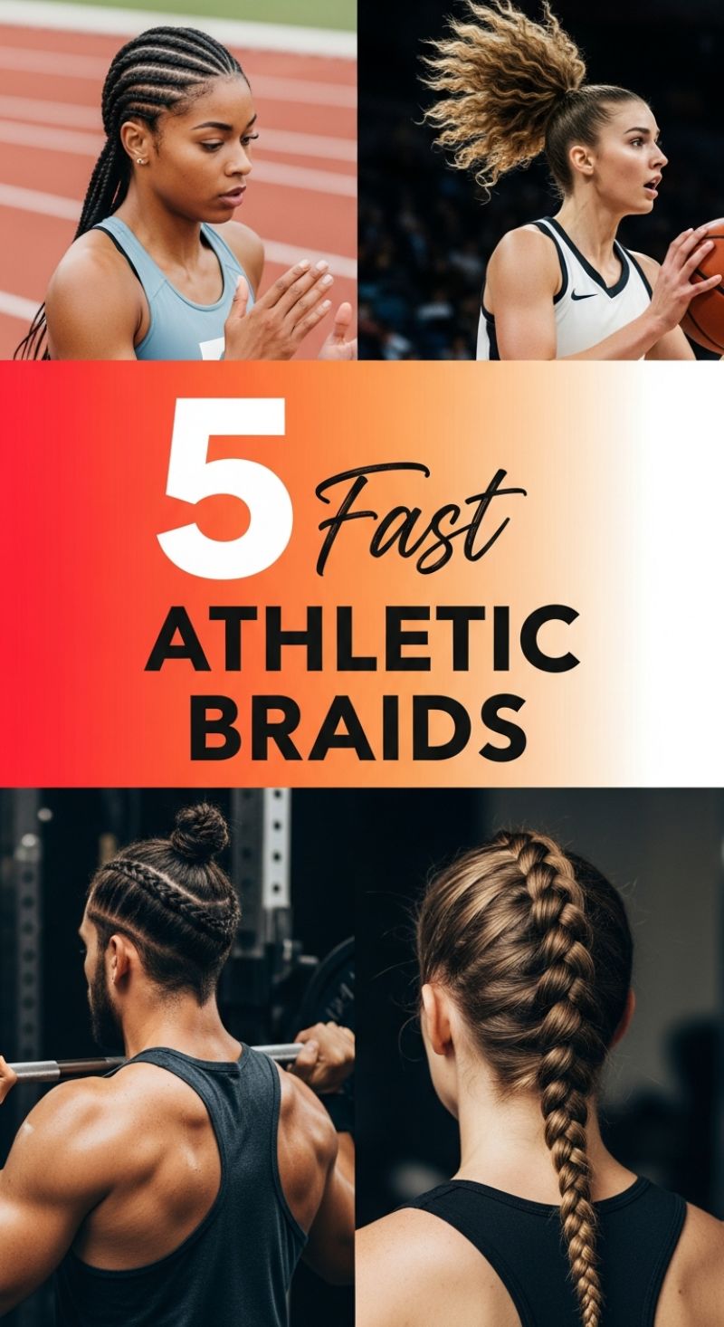 5 Fast ATHLETIC BRAIDS
