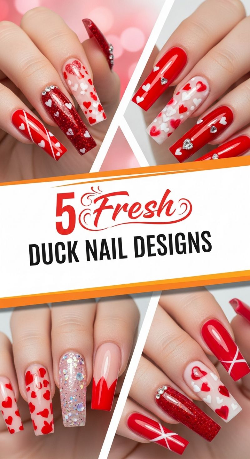 5 Fresh DUCK NAIL DESIGNS
