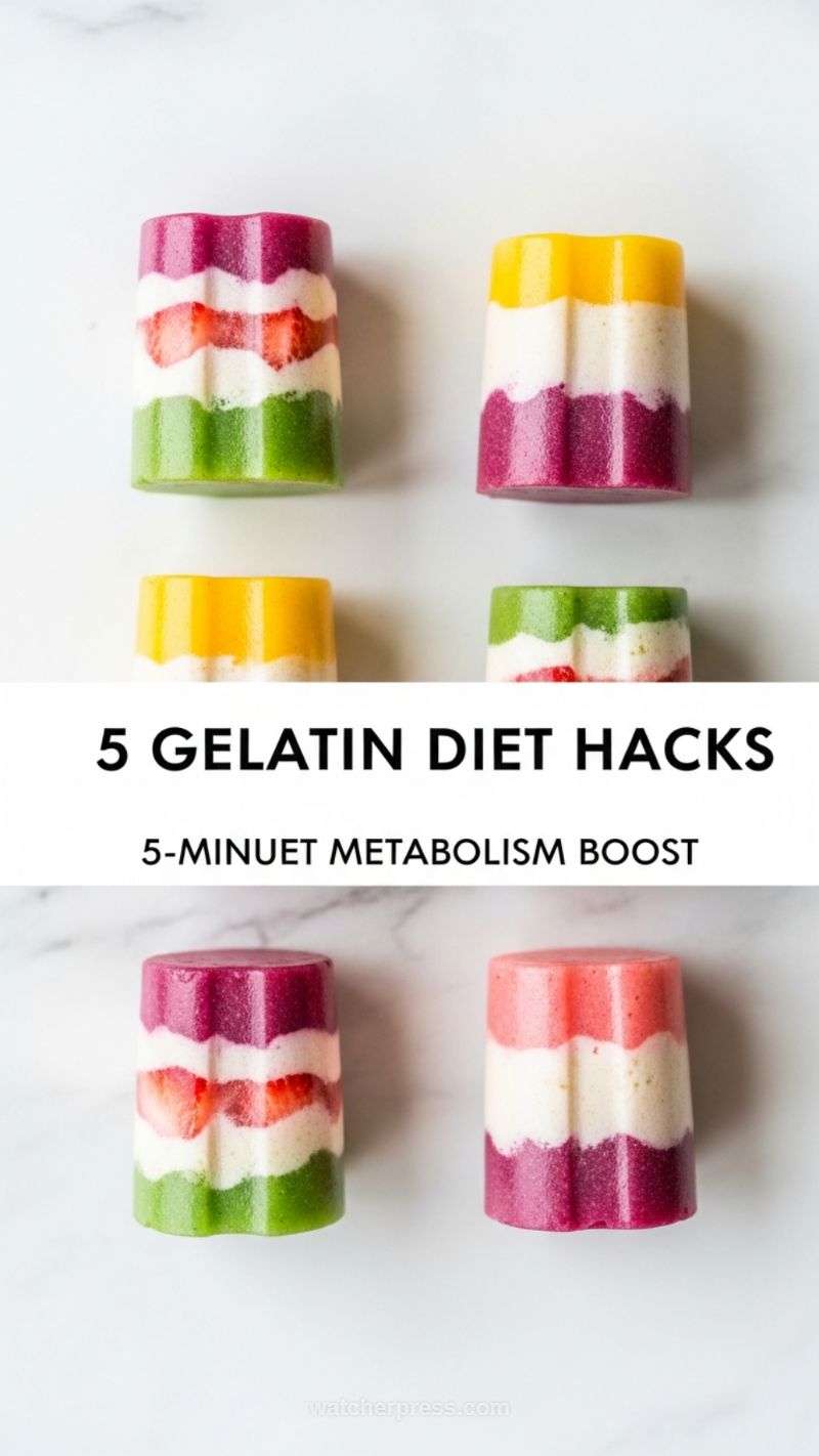 5 Gelatin Diet Hacks for a 5-Minute Metabolism Boost