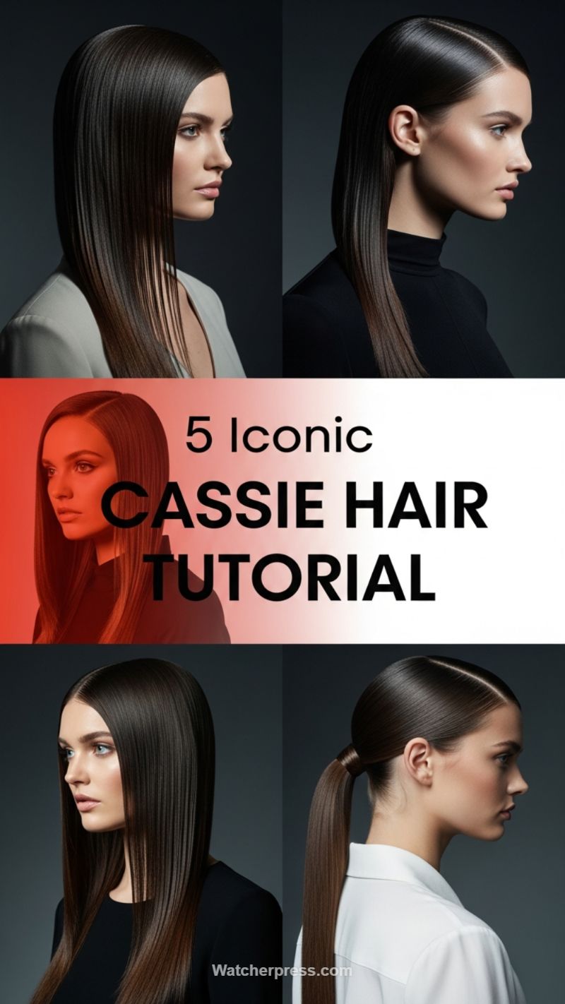 5 Iconic Cassie Hair Tutorial: Achieving the Ultimate Glass Hair Look