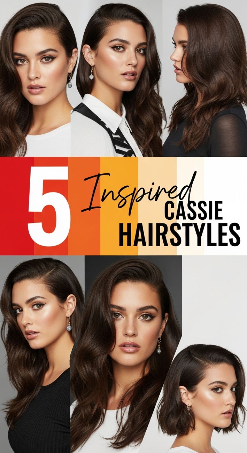 5 Inspired Cassie Hairstyles