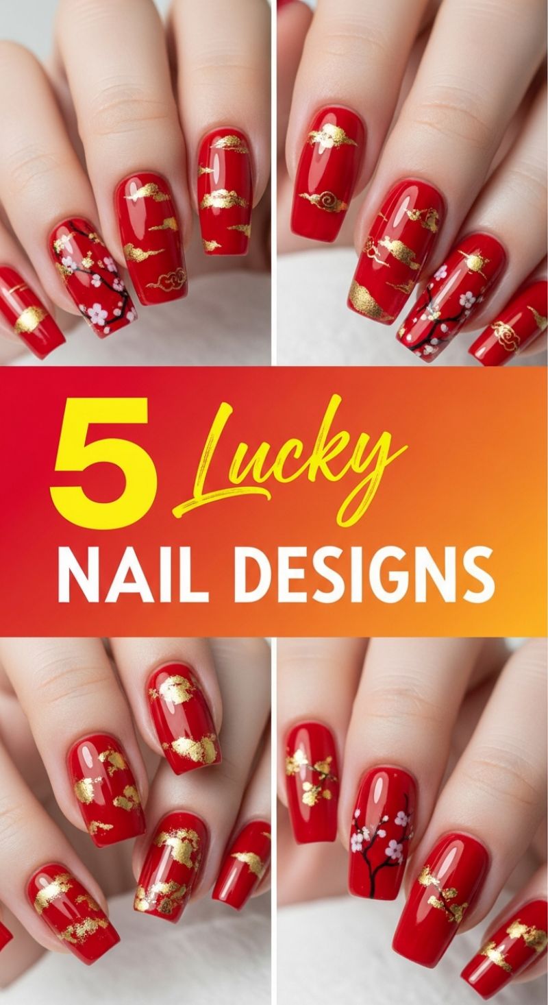 5 Lucky Nail Designs