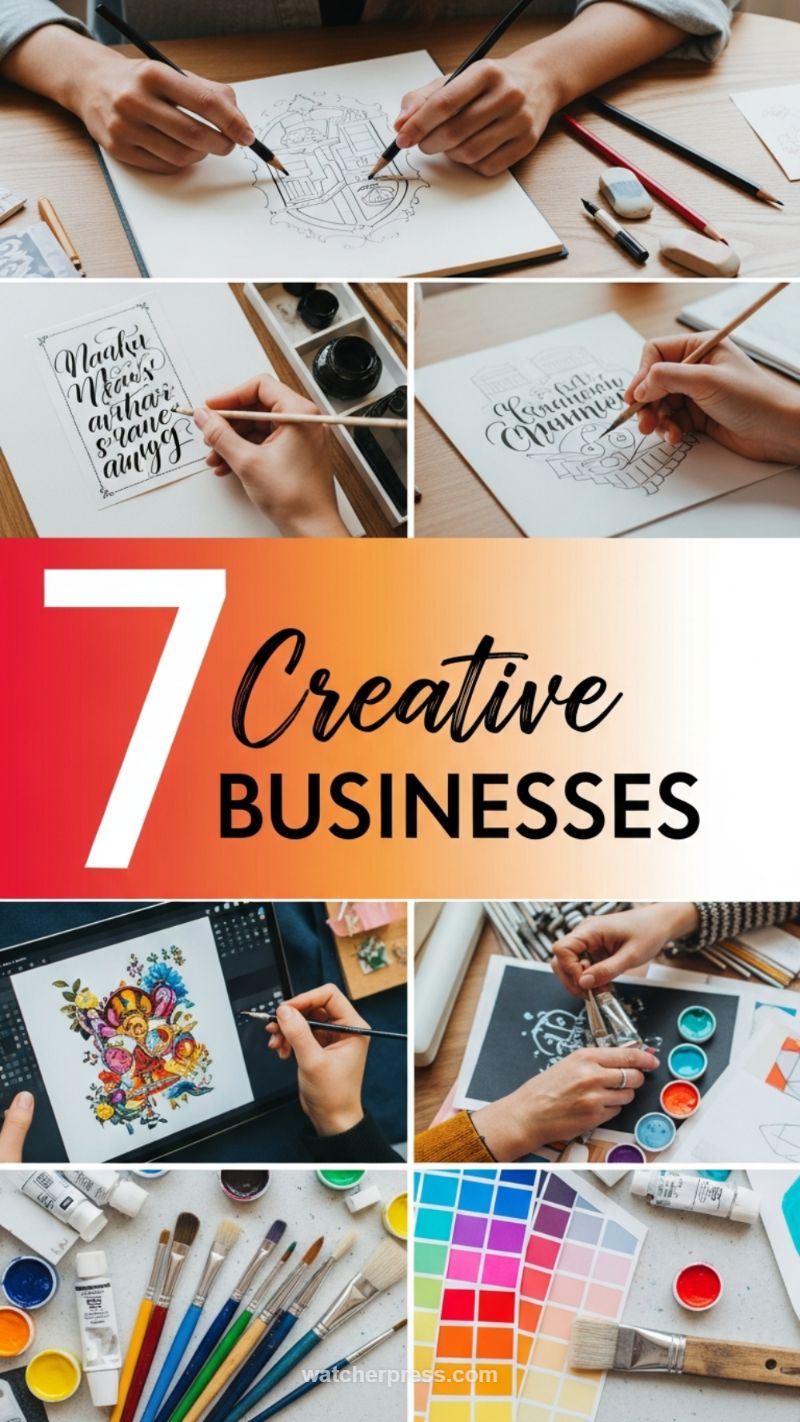 5. Monetizing 7 Creative Businesses from Home