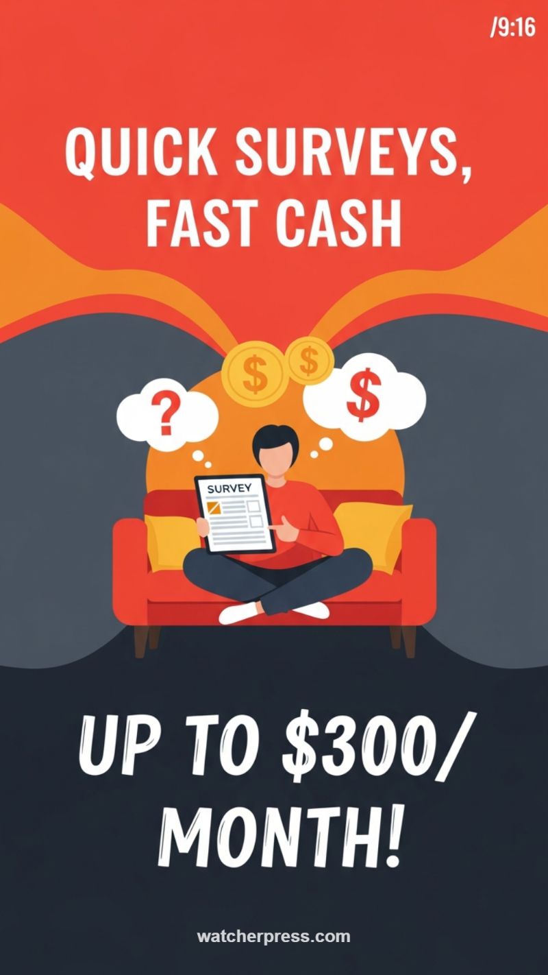 5. Paid Online Surveys