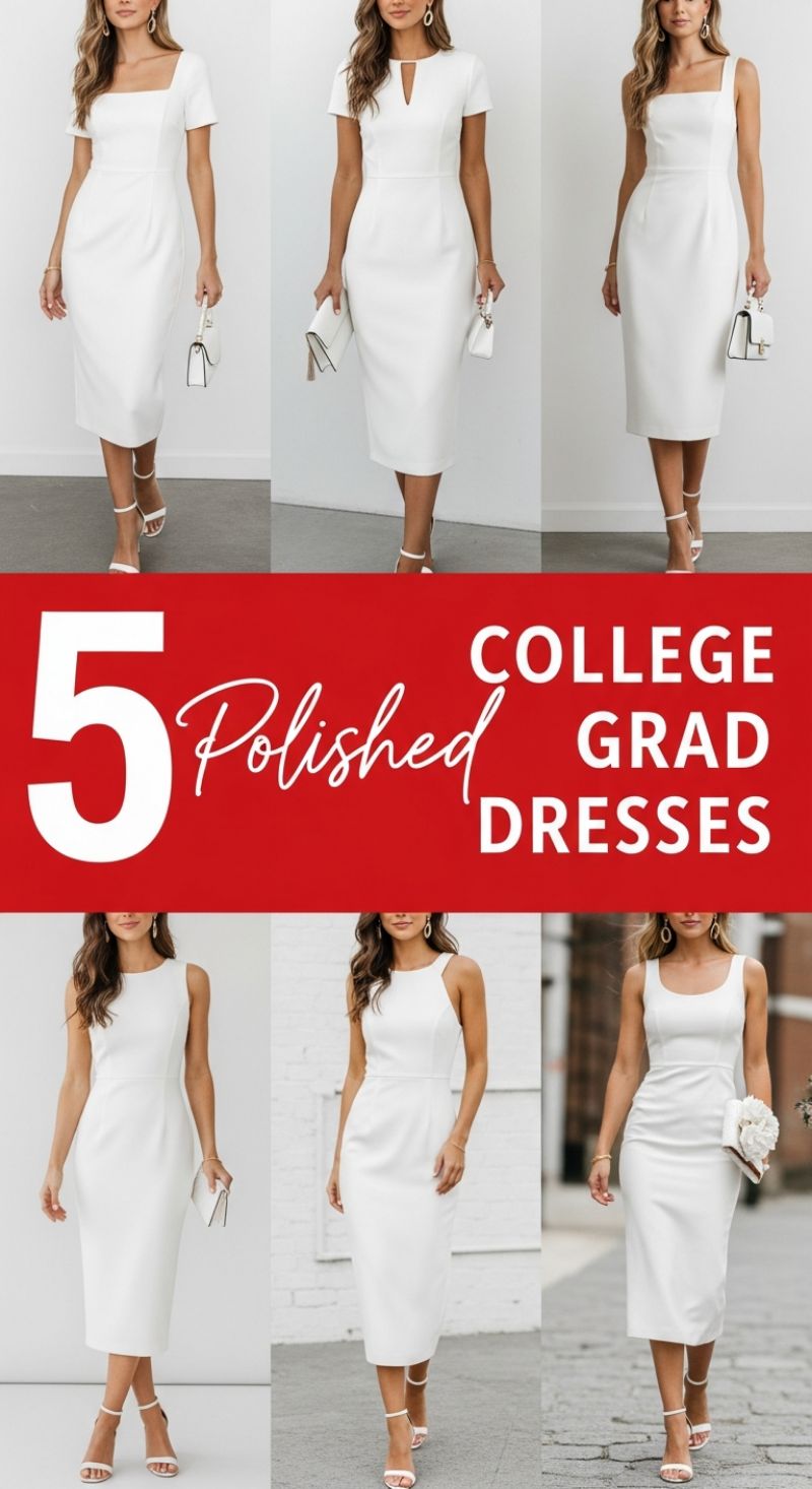 5 Polished College Grad Dresses