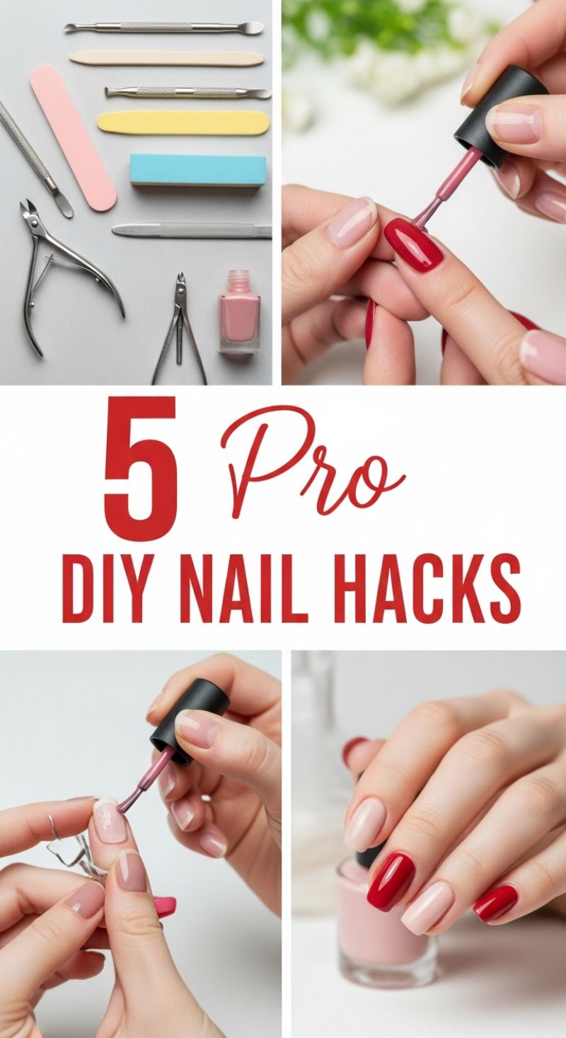 5 Pro DIY NAIL HACKS