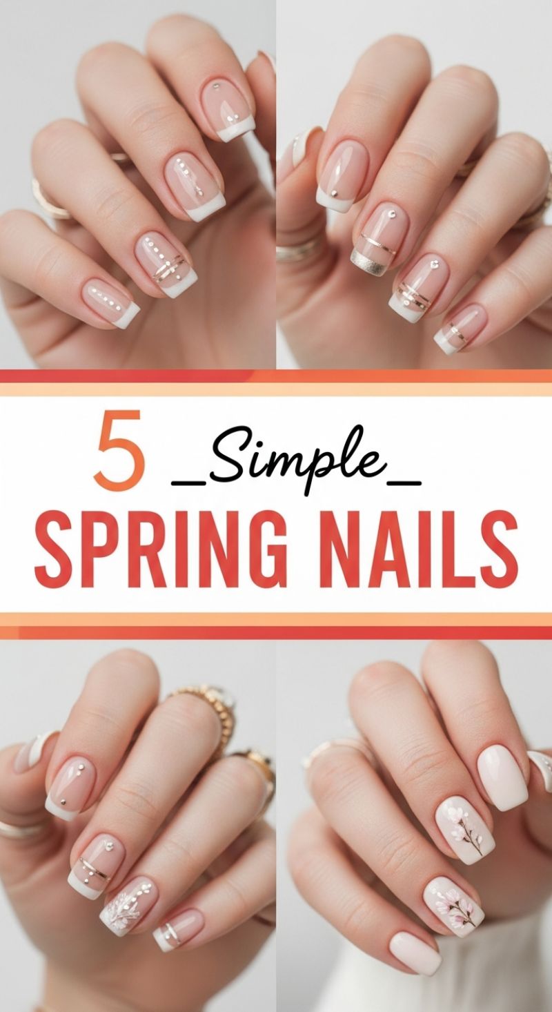 5 Simple Spring Nails