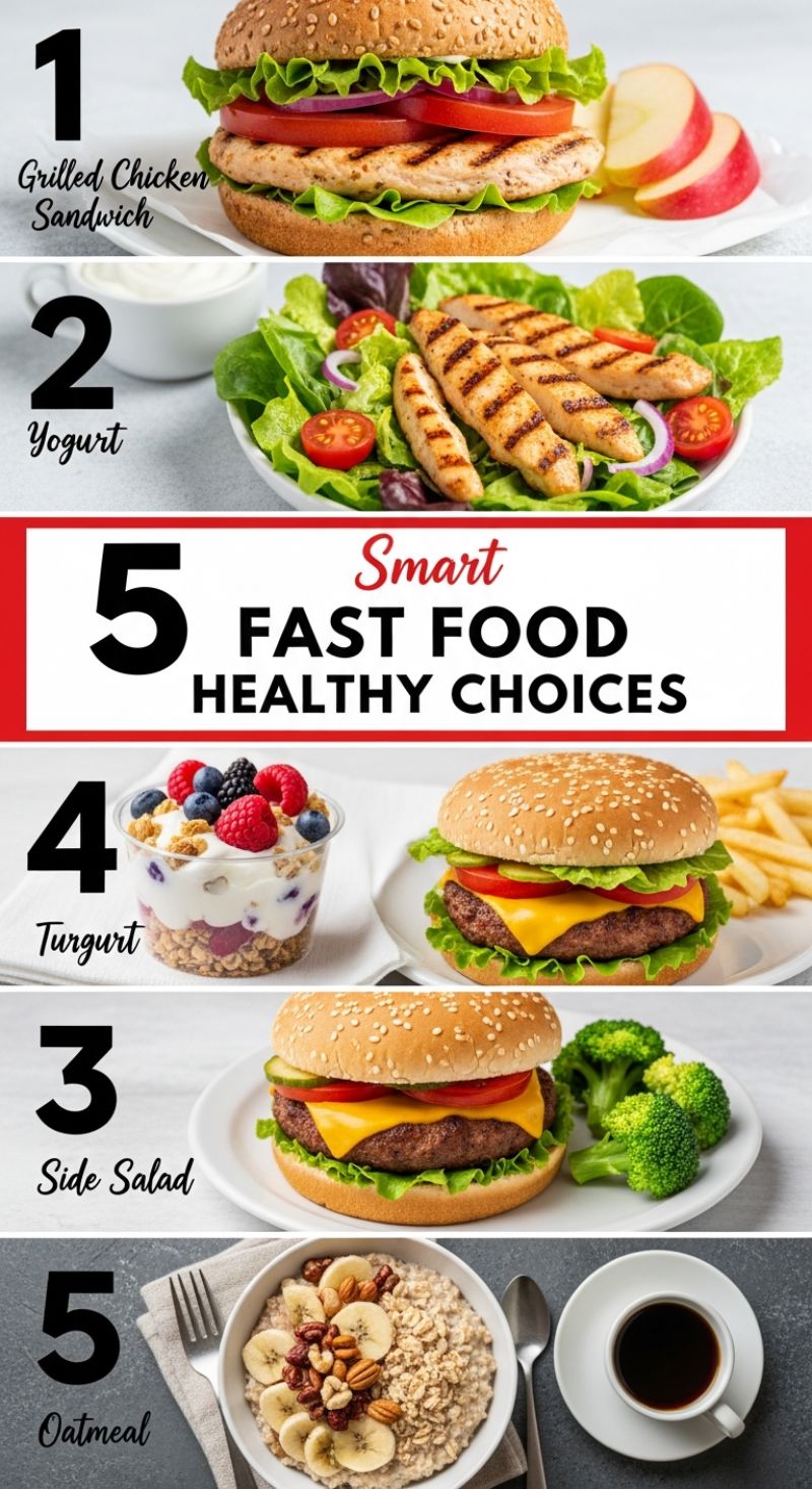 5 Smart Fast Food Healthy Choices