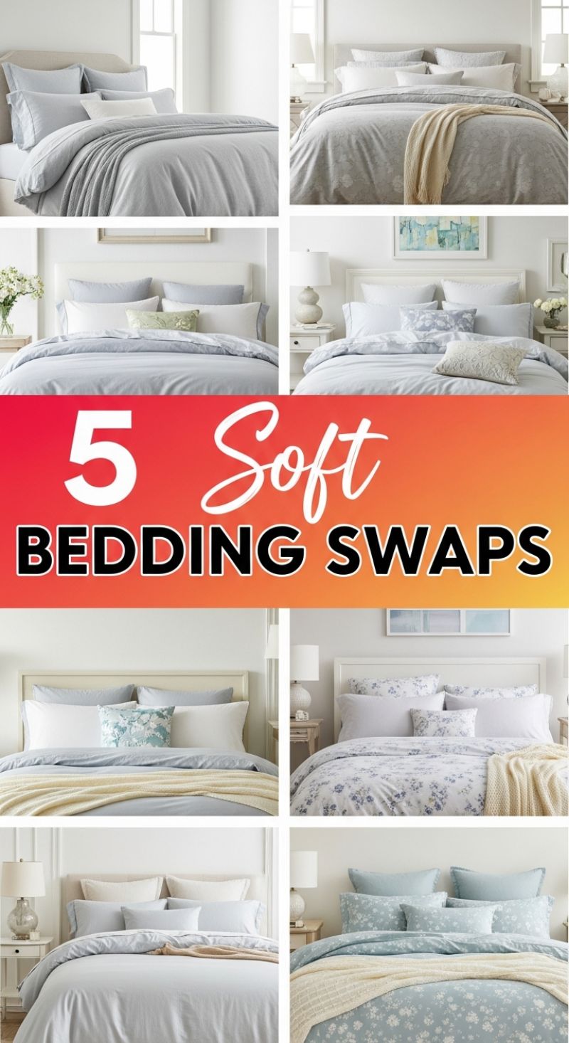 5 Soft BEDDING SWAPS