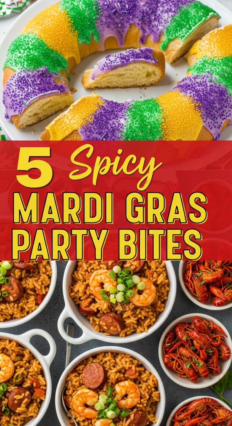 5 Spicy Mardi Gras Party Bites