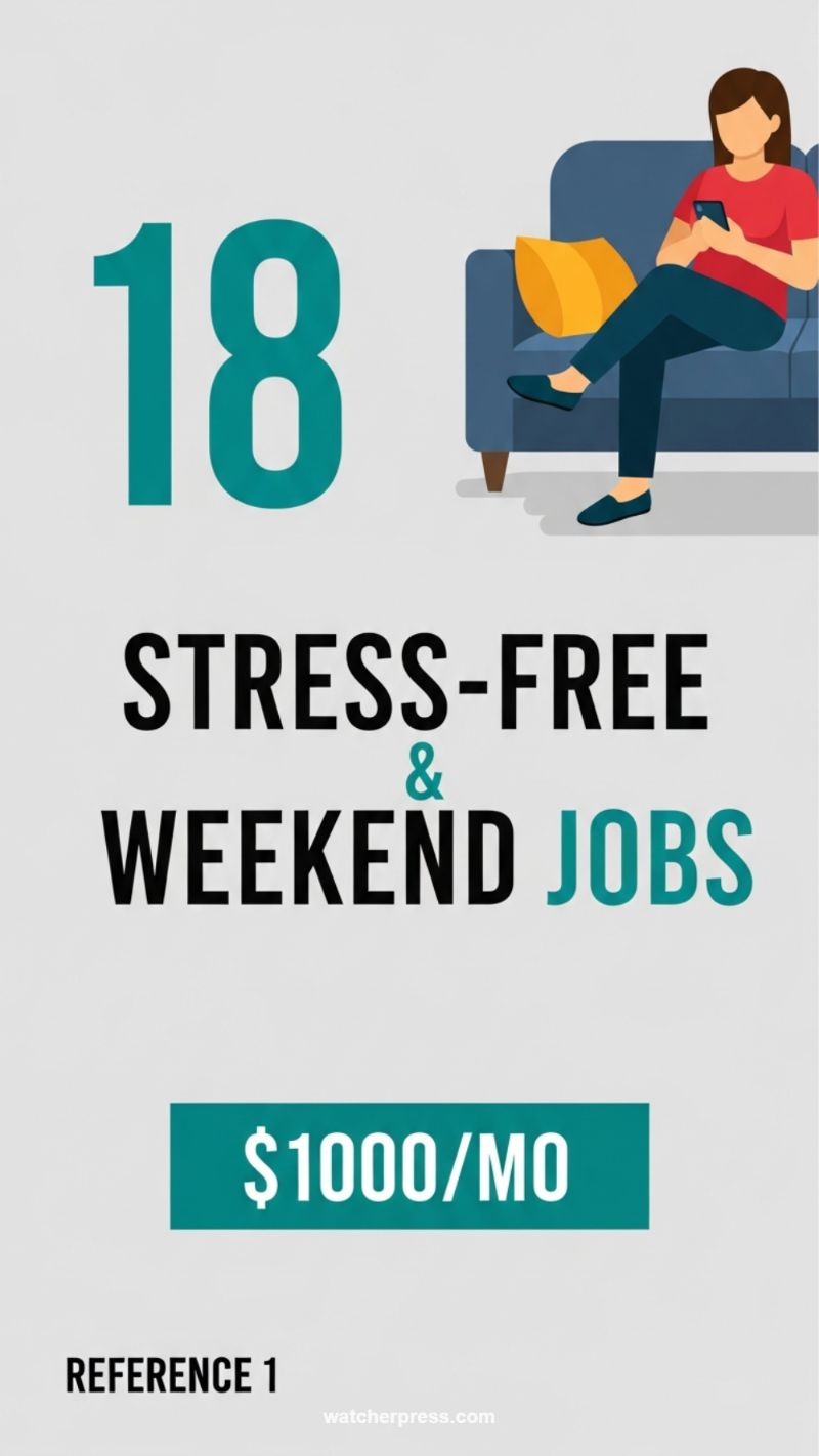 5. Stress-Free Weekend Gigs ($1,000/Month)