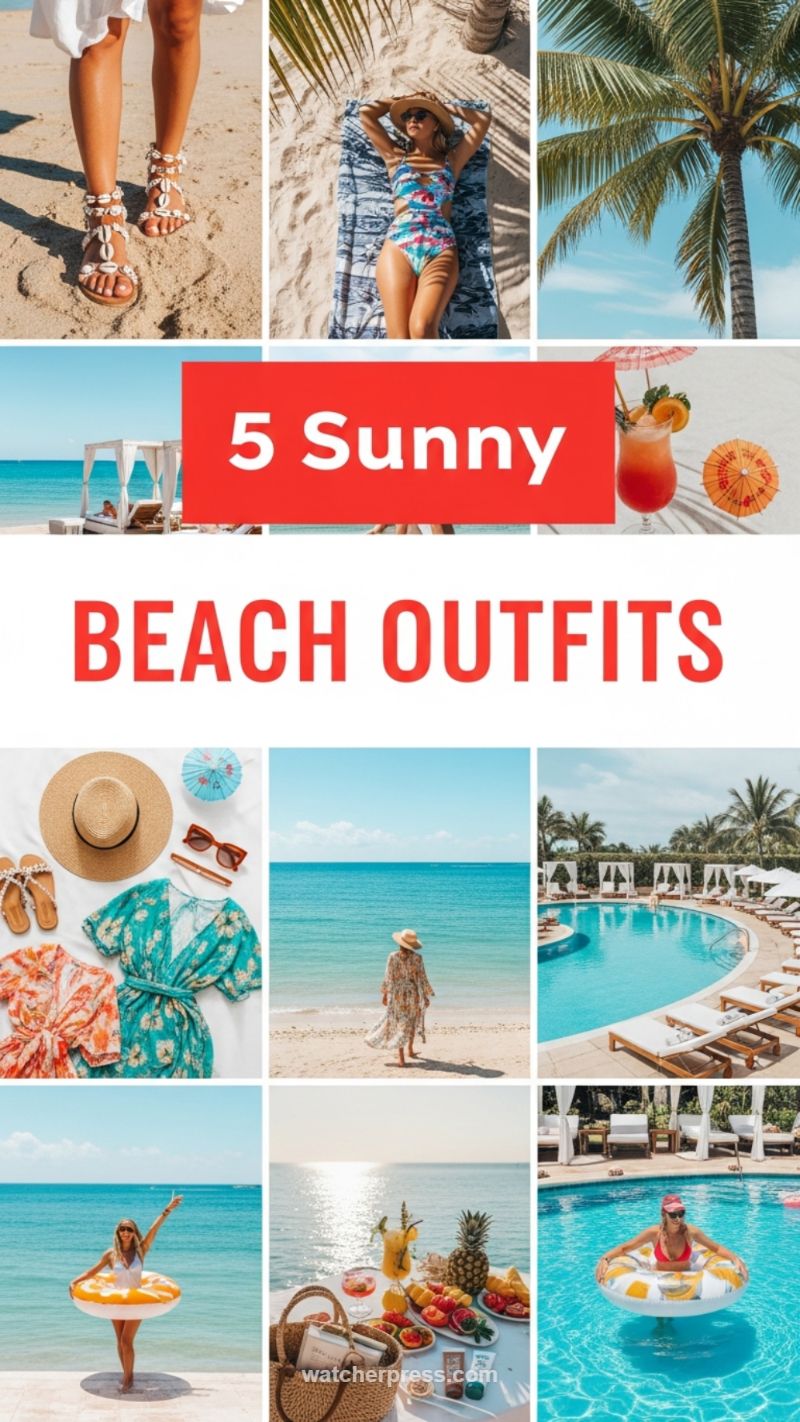 5 Sunny Beach Outfits for Your Tropical Escape