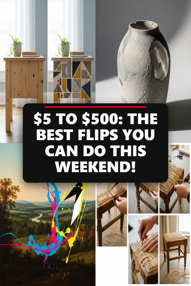 $5 TO $500: THE BEST FLIPS YOU CAN DO THIS WEEKEND!
