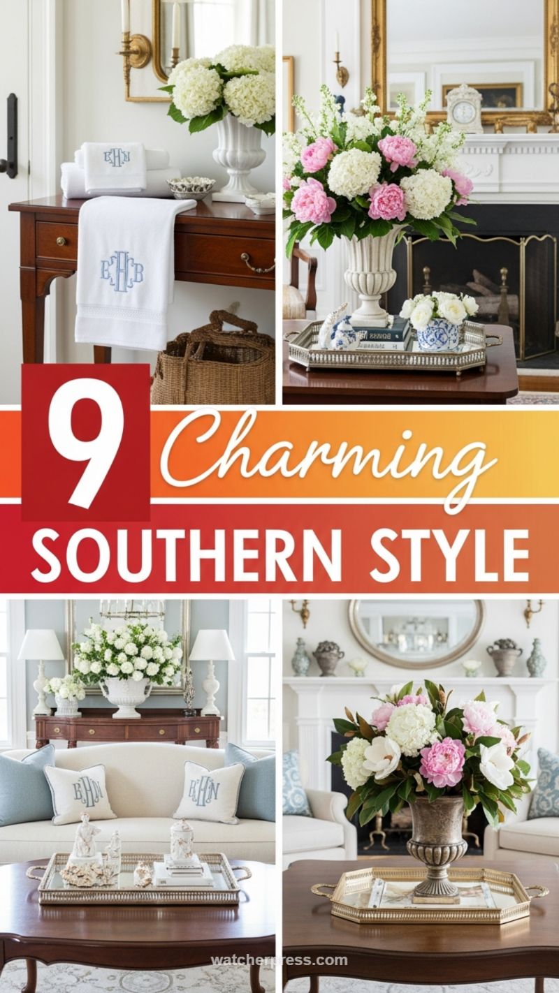5. Traditional Elegance (Charming Southern Style)