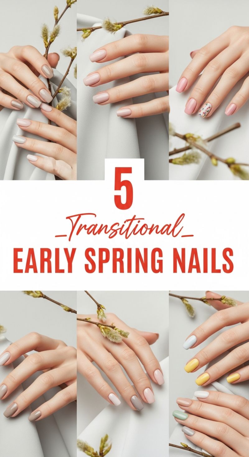 5 Transitional Early Spring Nails