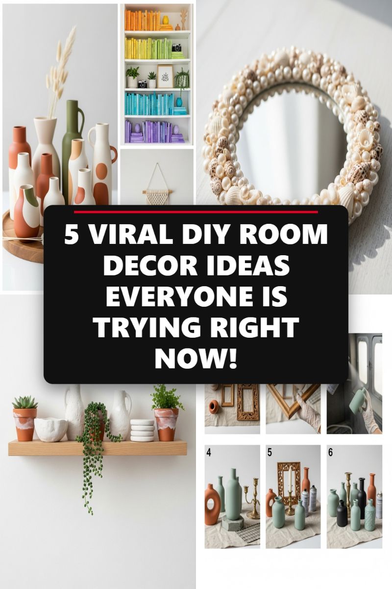 5 VIRAL DIY ROOM DECOR IDEAS EVERYONE IS TRYING RIGHT NOW!