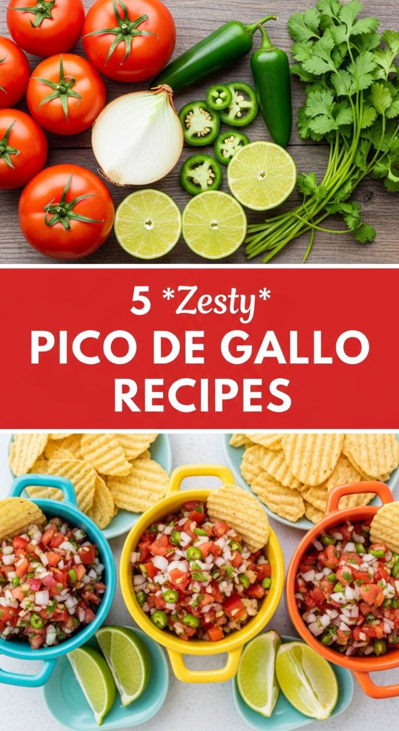 5 Zesty Pico de Gallo Recipes
