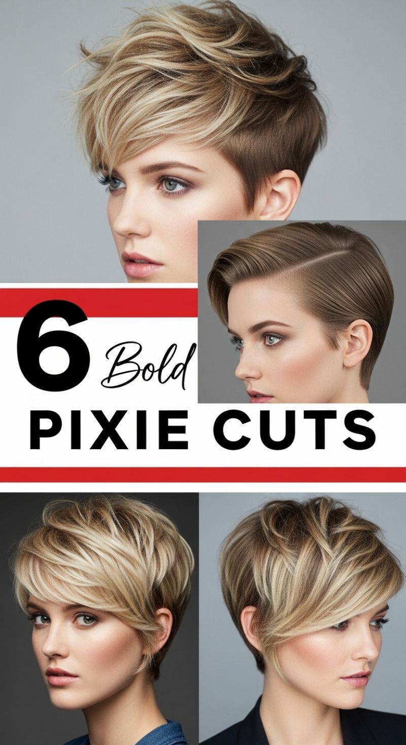 6 Bold Pixie Cuts