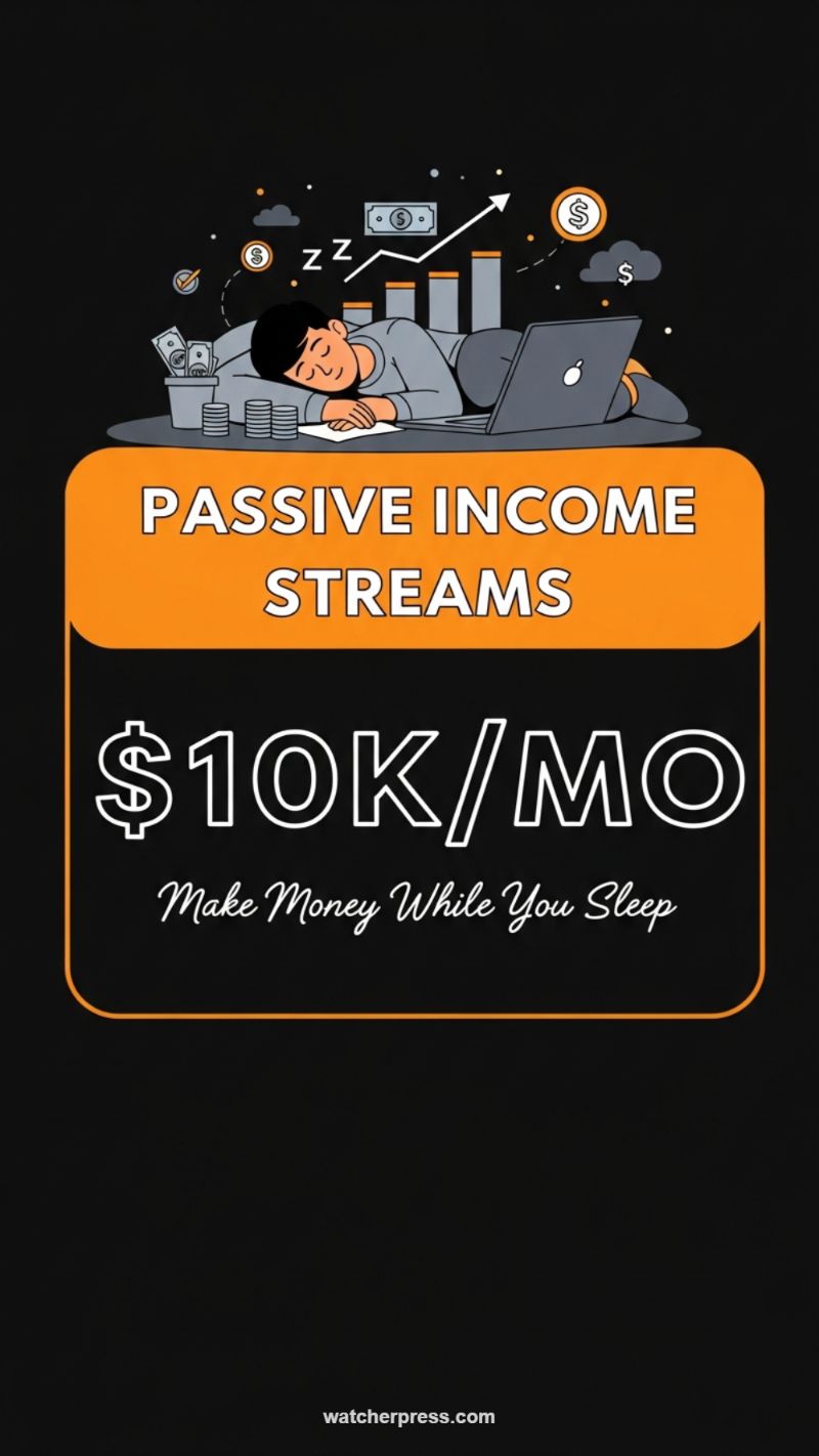 6. Building Passive Income Streams through Digital Products ($10K/MO Goal)