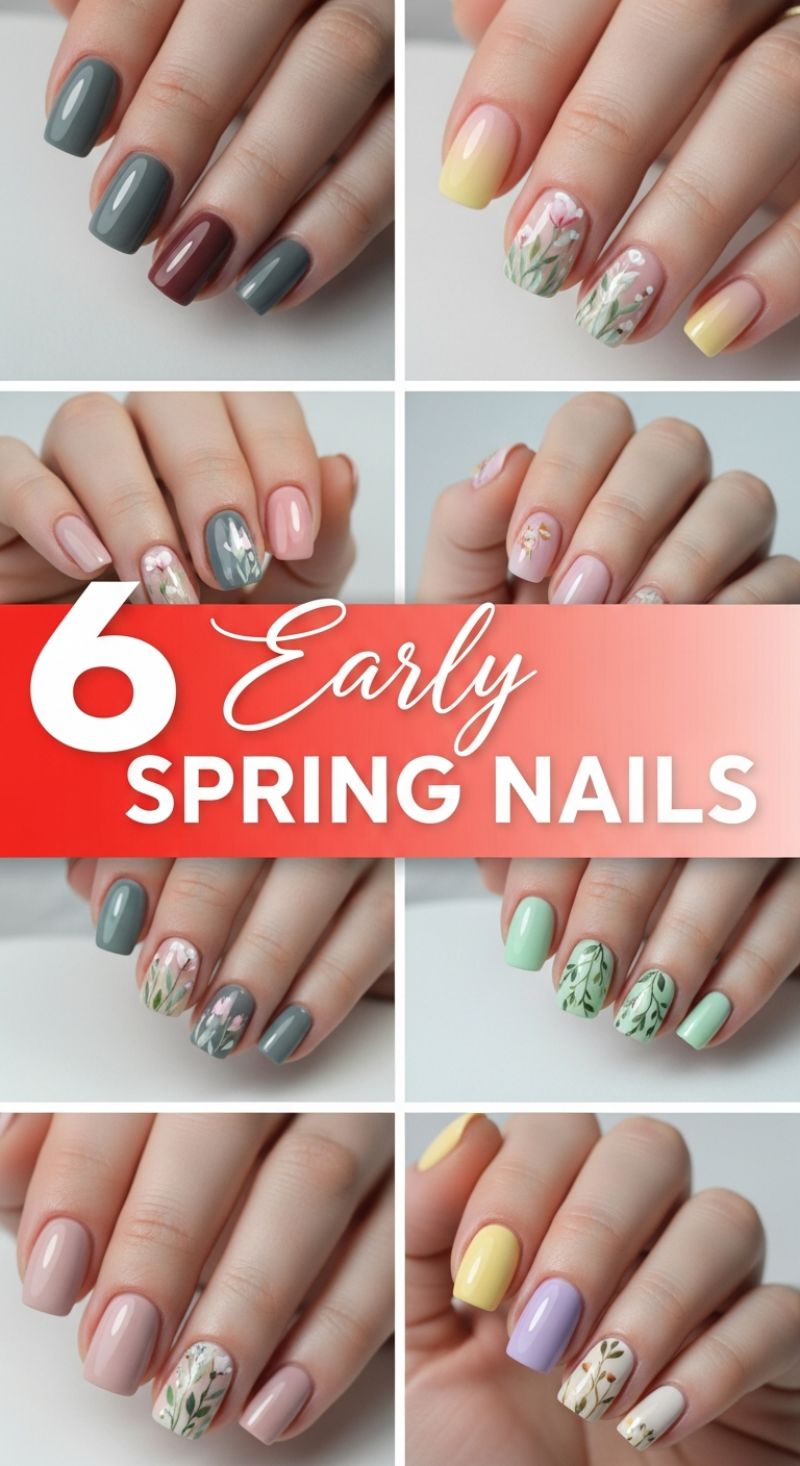6 Early Spring Nails