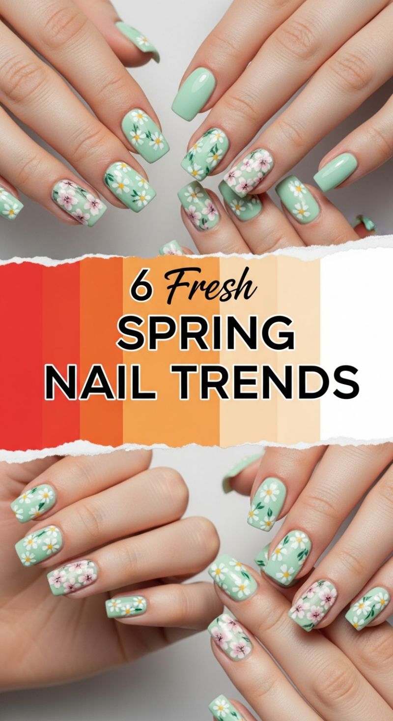6 Fresh Spring Nail Trends