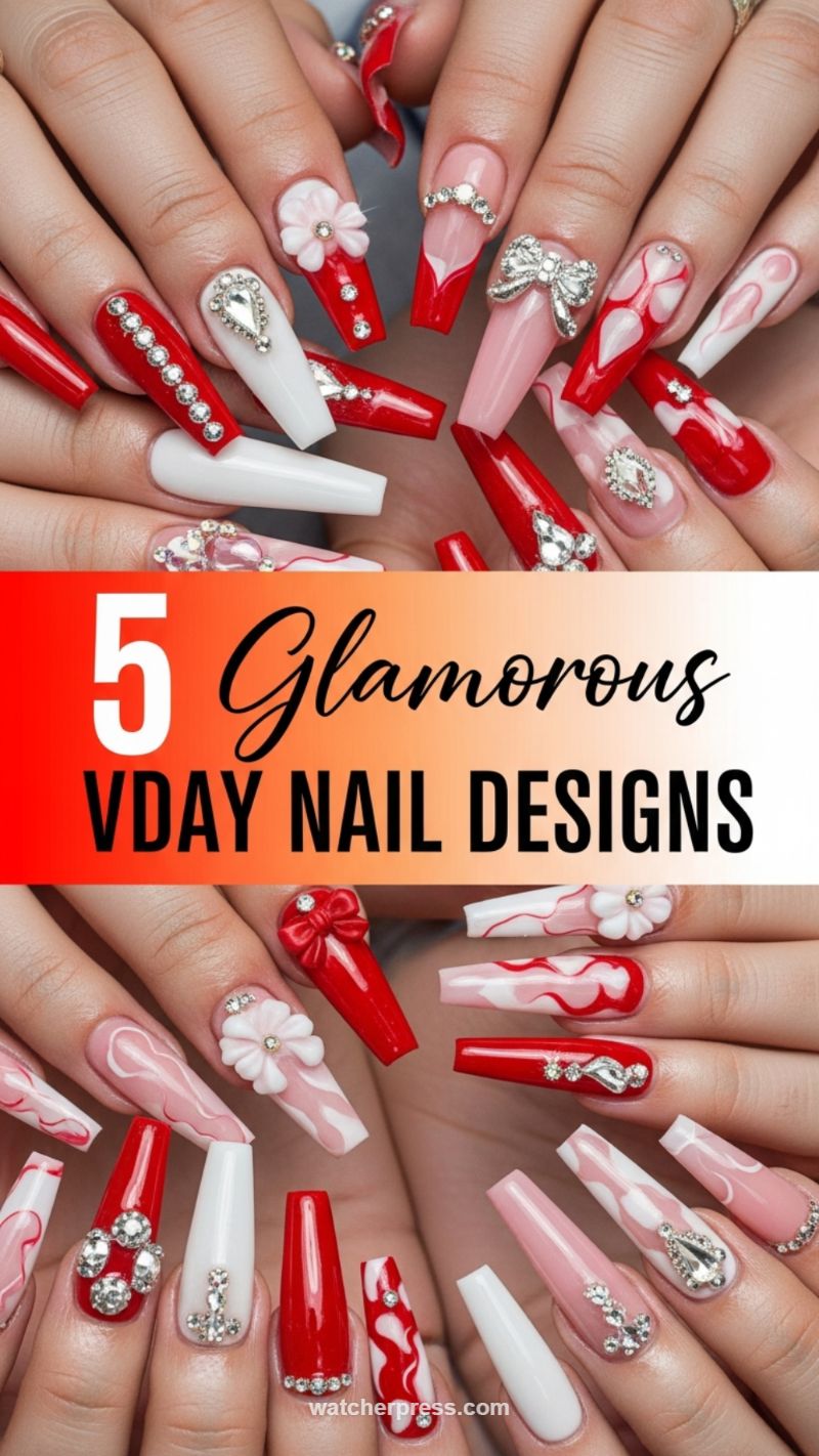 6. High Glamour Coffin V-Day Designs