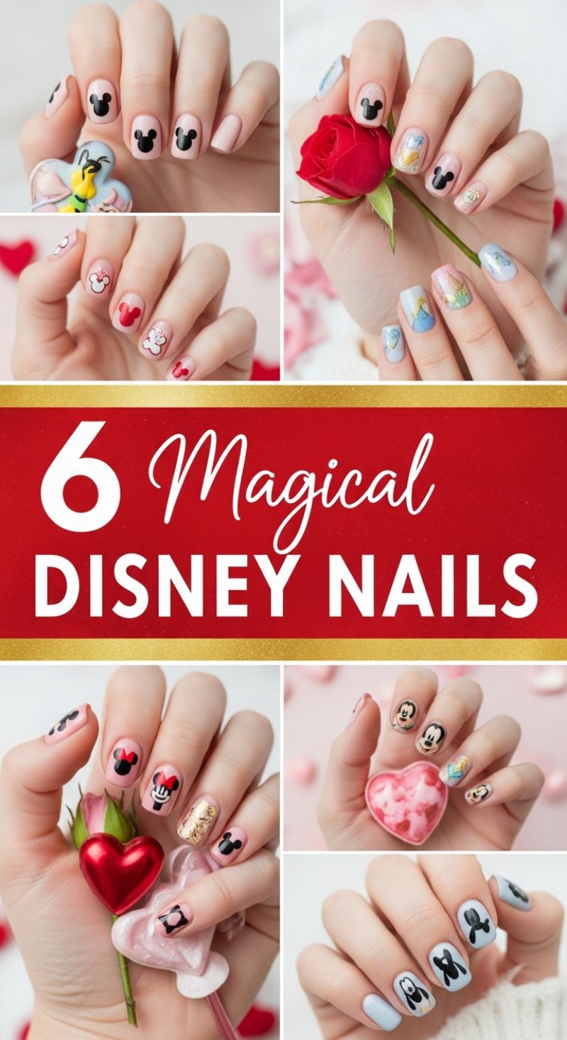 6 Magical Disney Nails