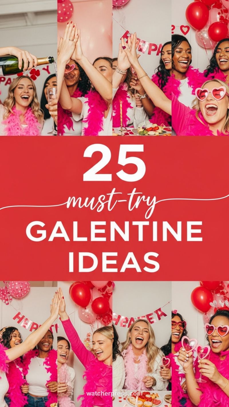 6. Must-Try Ideas for a High-Energy Galentine’s Bash