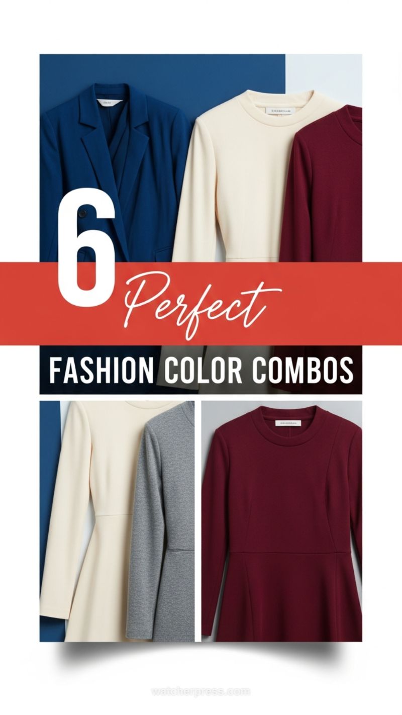 6 Perfect Fashion Color Combinations