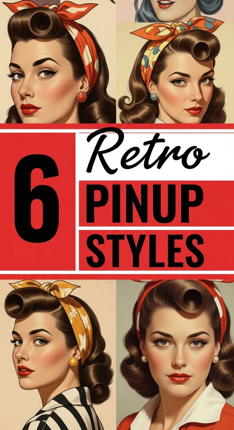 6 Retro Pinup Styles