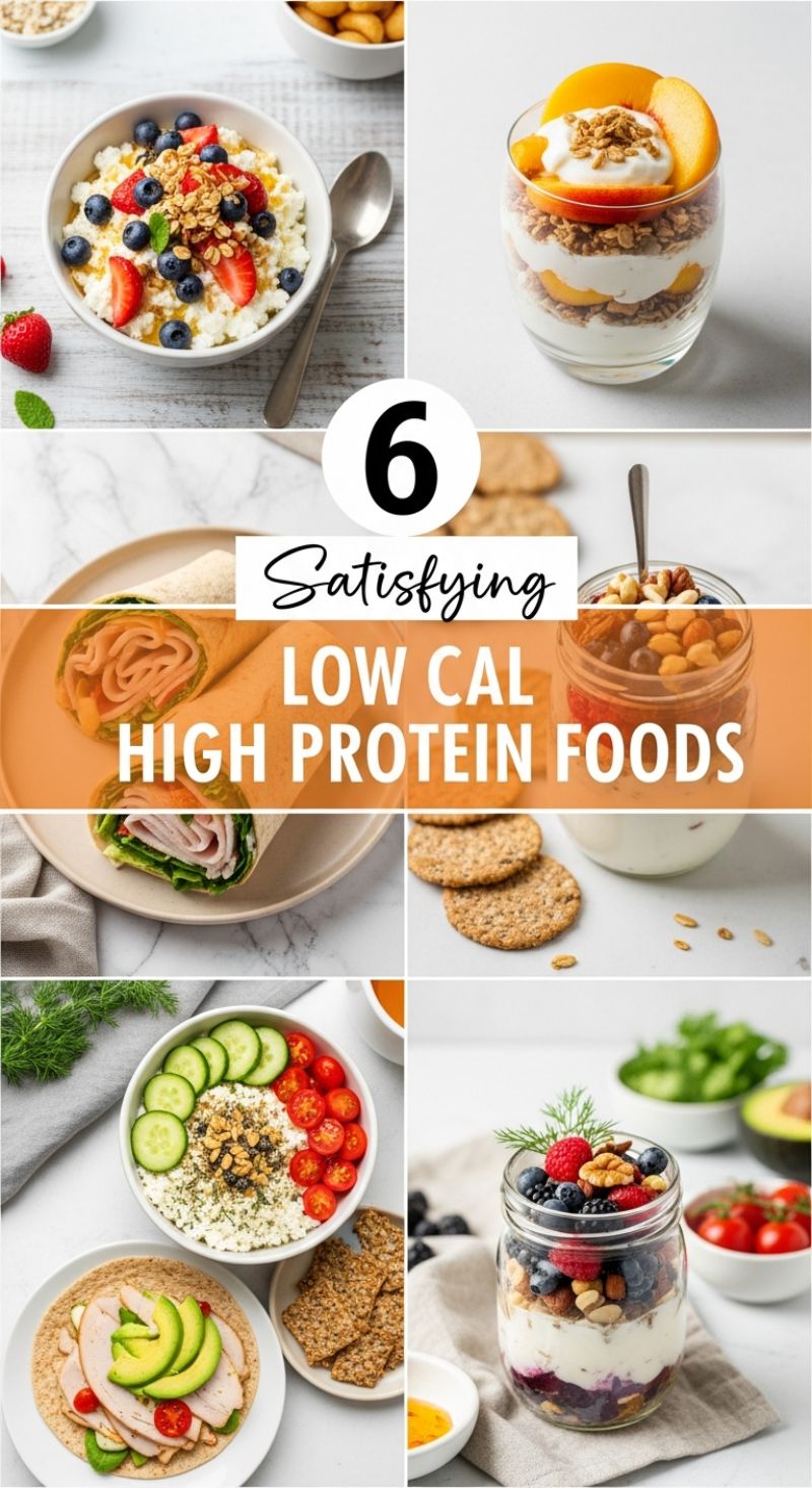 6 Satisfying Low Cal High Protein Finger Foods