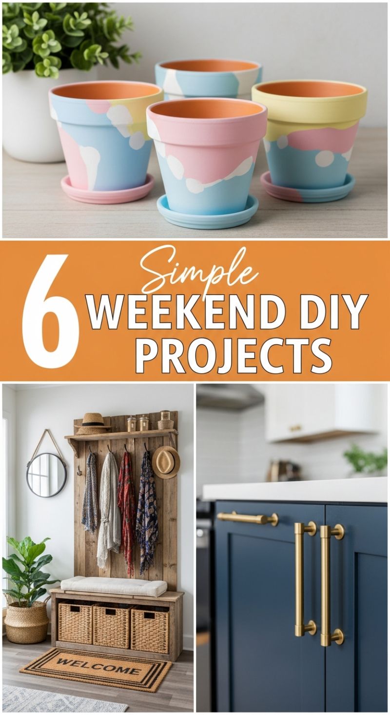 6 Simple Weekend DIY Projects