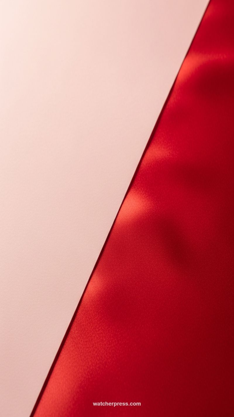 6. The Duality of Affection: Red and Pink Contrast