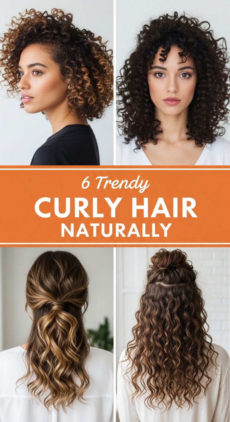 The Ultimate Hairstyle Lookbook: 100+ Stunning Ideas for Every Length, Texture, and Occasion 6 Trendy Curly Hair NATURALLY