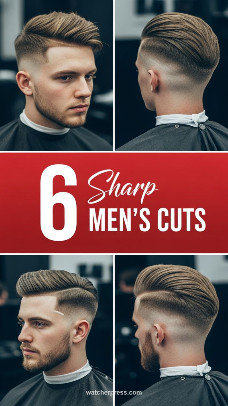 50+ Viral Haircuts: The Ultimate Style Guide for Every Length (Short, Curly, Updos & More) 7. 6 Sharp Men’s Cuts: Fades and Undercuts