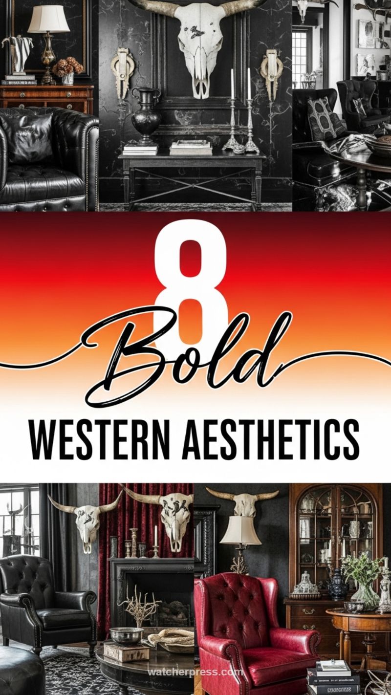 7. 8 Bold Western Aesthetics