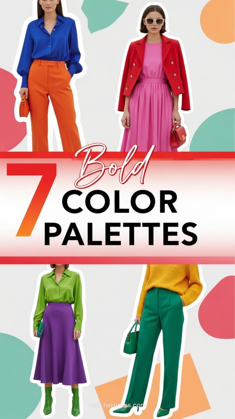 7 Bold Color Palettes: Strategic Color Blocking