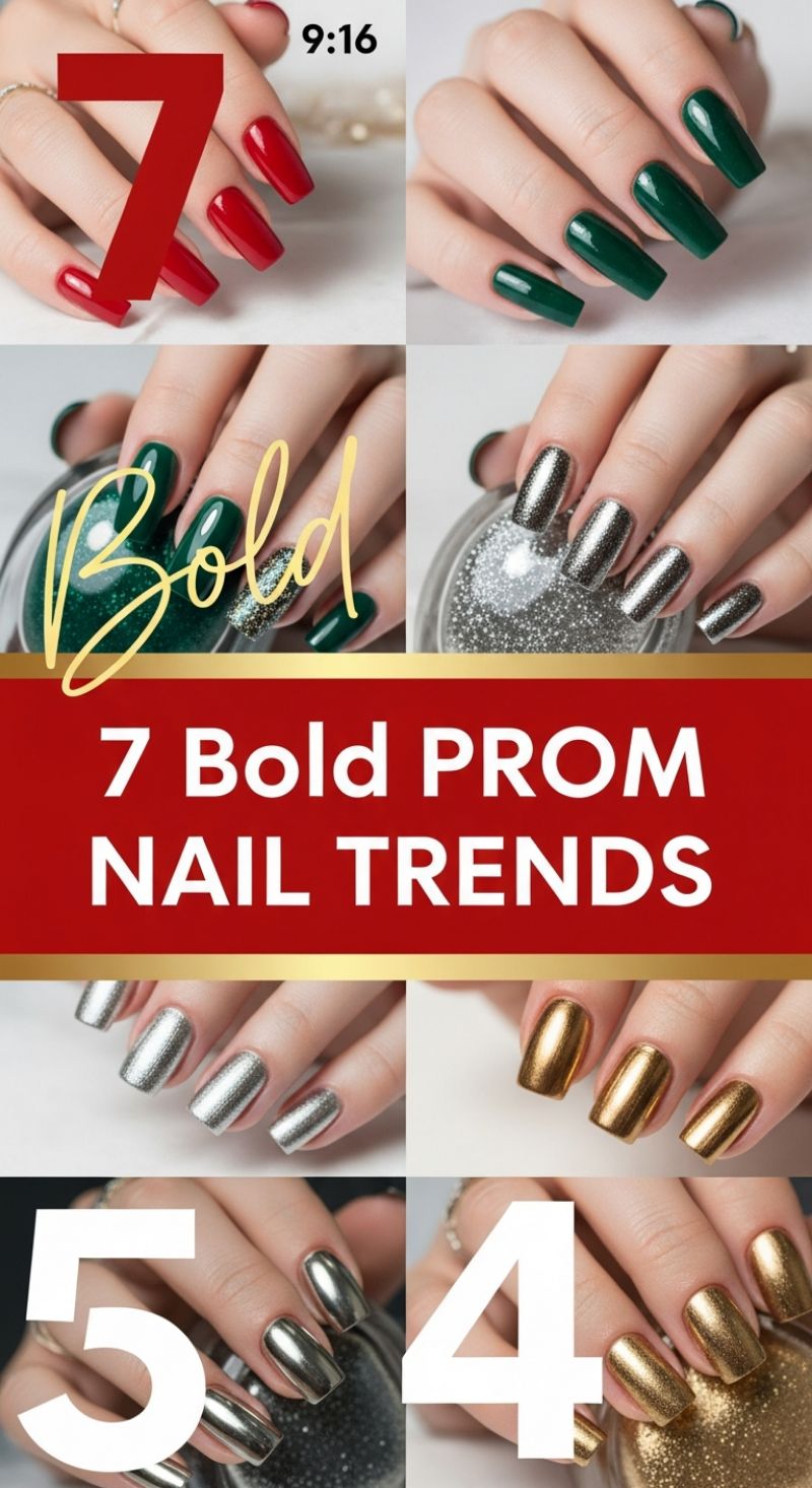 7 Bold PROM NAIL TRENDS