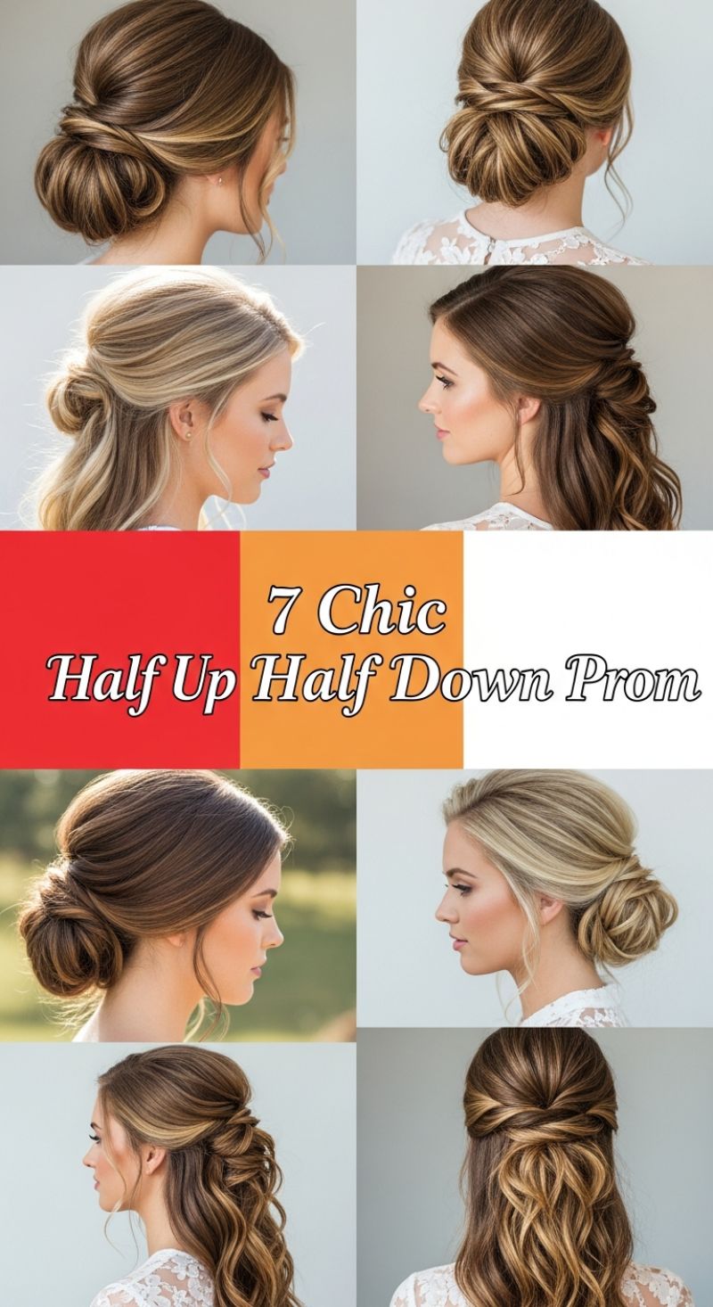 7 Chic Half Up Half Down Prom