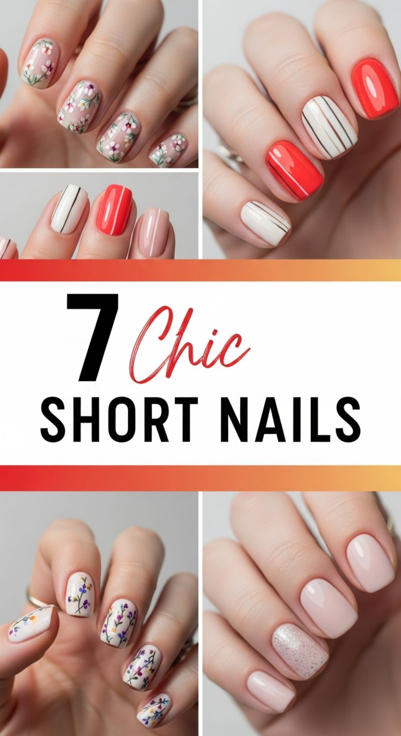 7 Chic SHORT NAILS