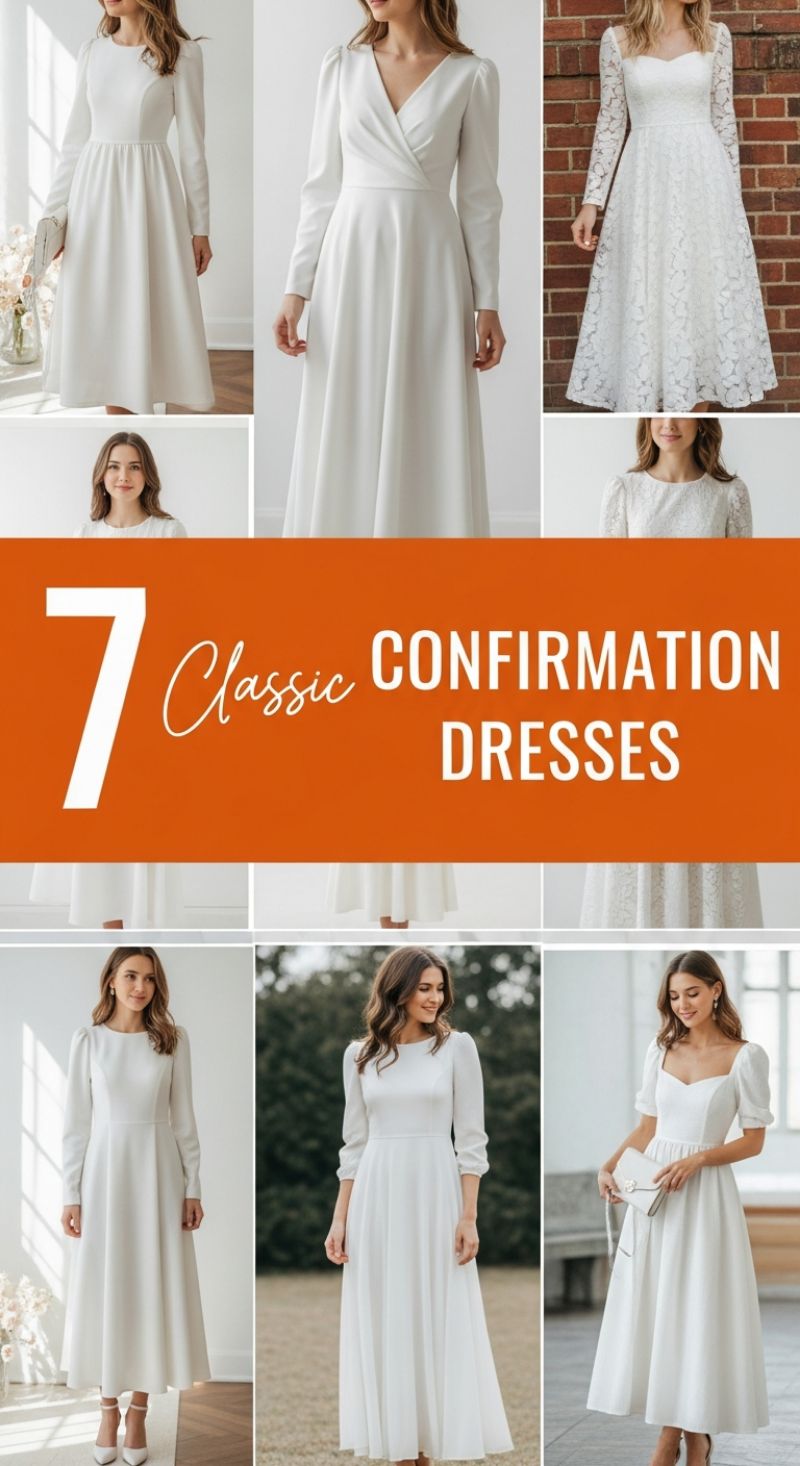 7 Classic Confirmation Dresses