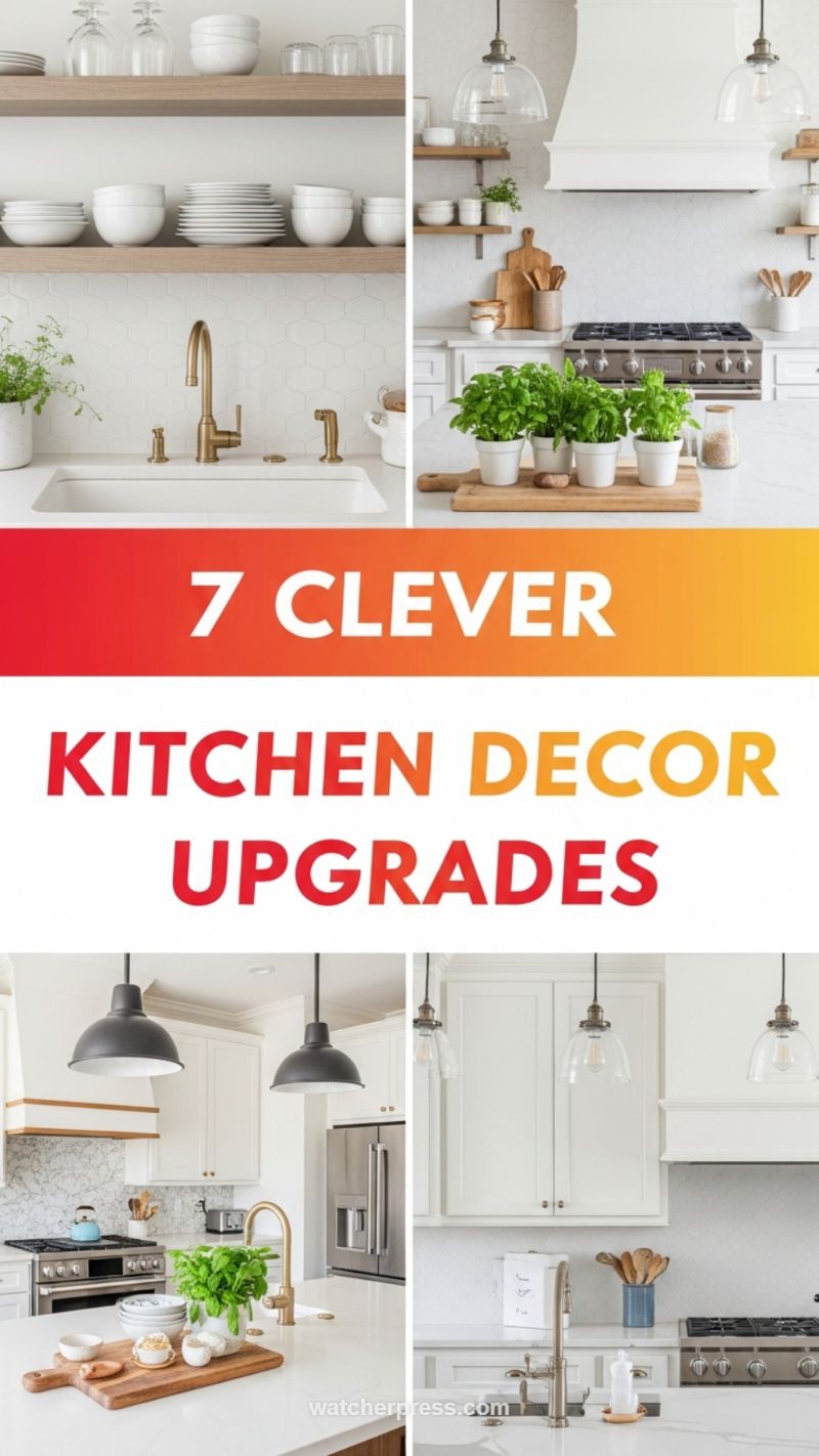 7. Clever Kitchen Refresh & Upgrades