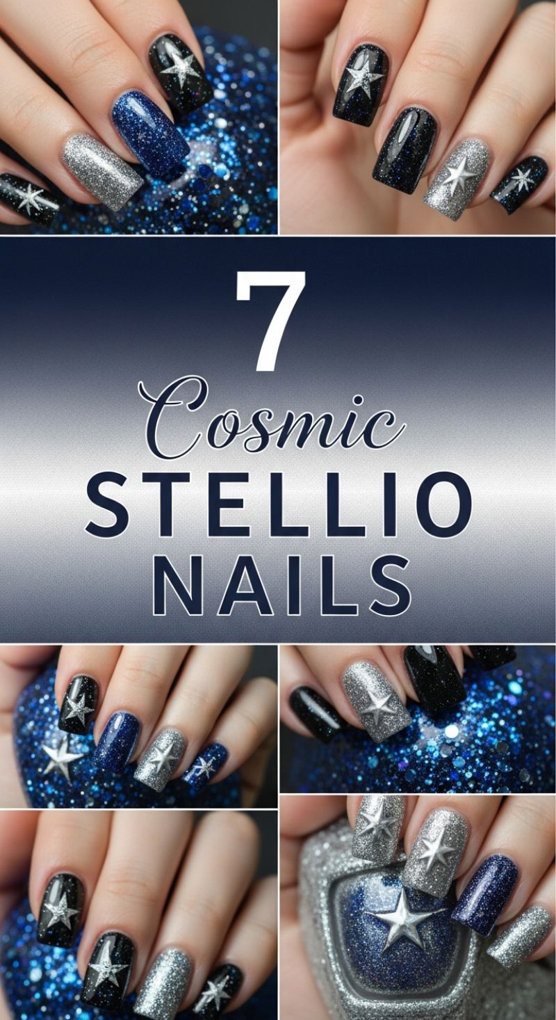 7 Cosmic Stellio Nails