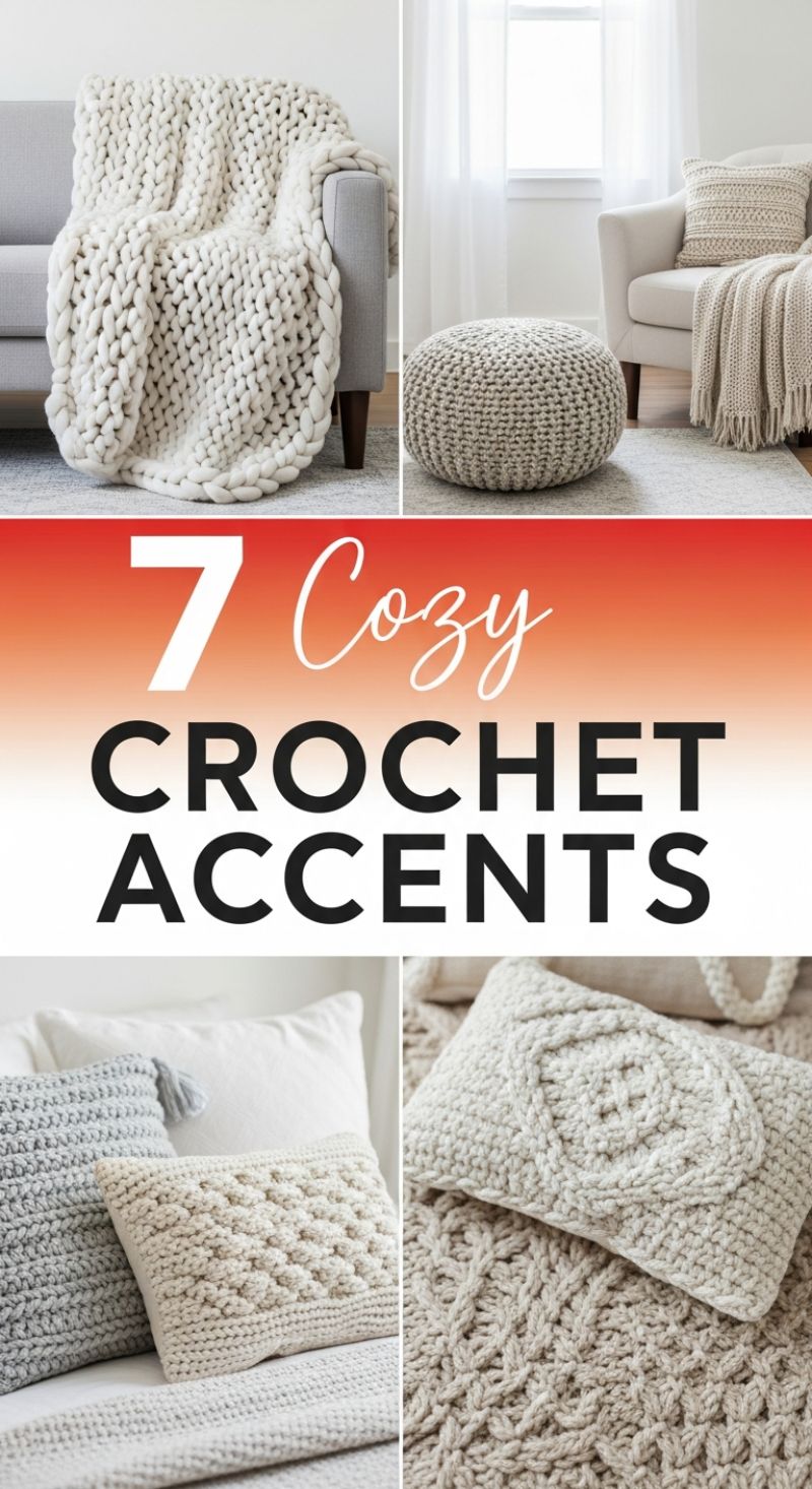 7 Cozy Crochet Accents
